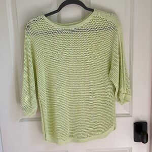 J. Jill summer sweater green size small